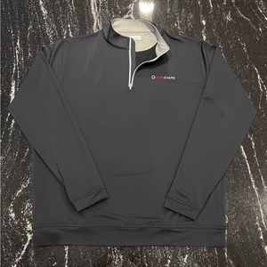 Peter Millar 1/4 Zip Golf Performance Stretch Pullover Sweater Men’s XL W Logo